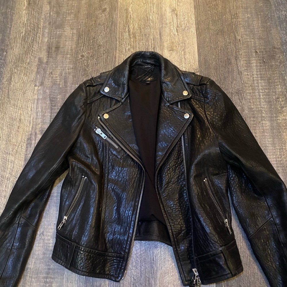 Macakage leather jacket Aritzia